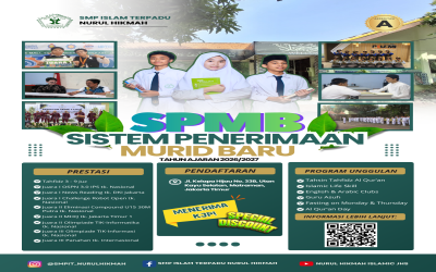 SPMB SMP ISLAM TERPADU NURUL HIKMAH TAHUN PELAJARAN 2025/2026